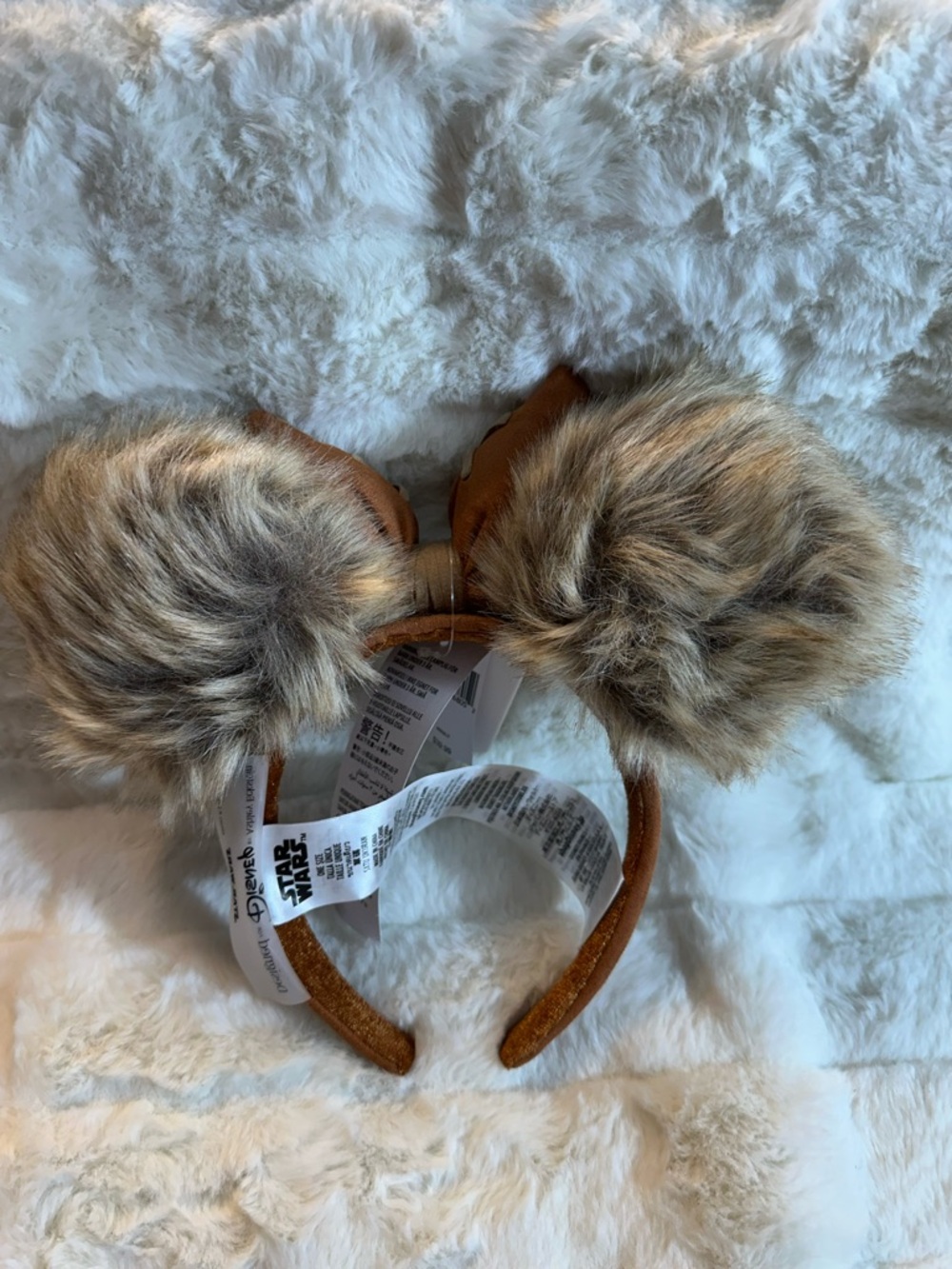 NWT Ewok Star Wars Disney Amazing Ears Headband - Picture 2 of 4